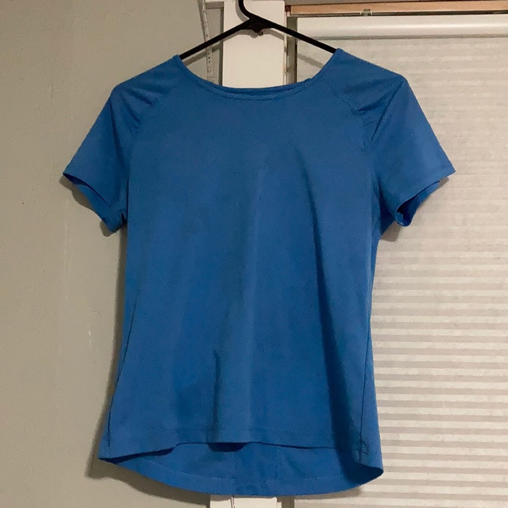 Dri-fit shirt, good for working out.